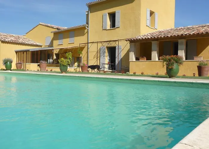La Grande Bouisse Avec Piscine Dans Le Luberon, Provence *