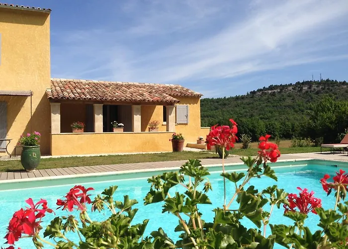 La Grande Bouisse Avec Piscine Dans Le Luberon, Provence Ferienhaus Céreste