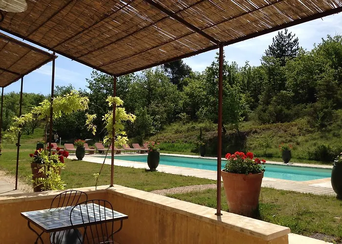 La Grande Bouisse Avec Piscine Dans Le Luberon, Provence Hébergement de vacances *